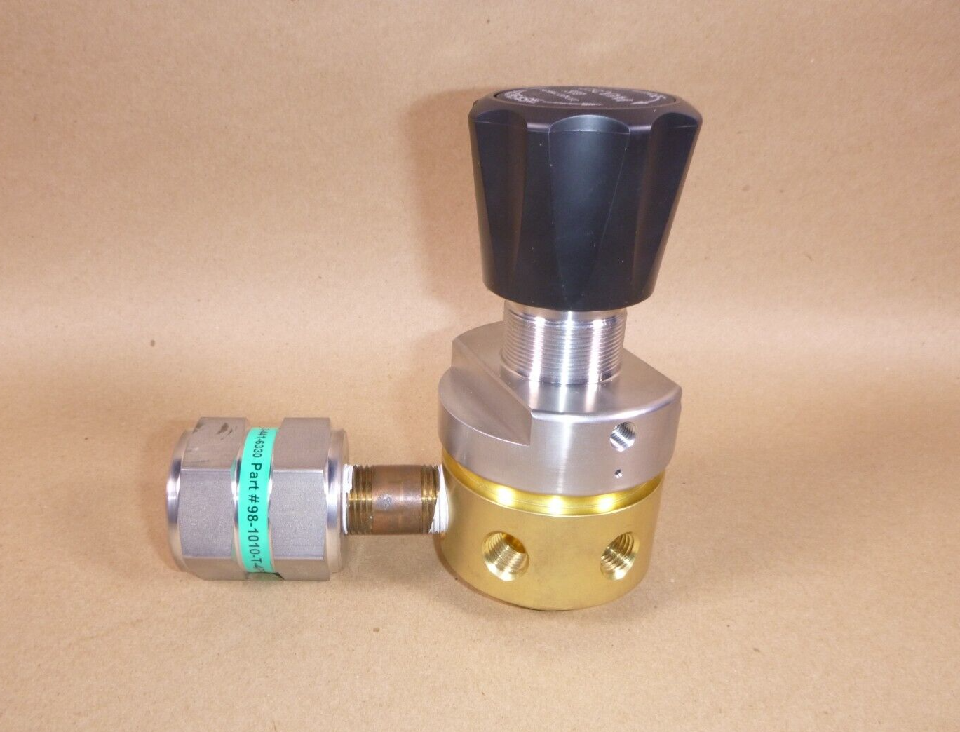 Tescom 500 Psi Pressure Regulator 44-3214H283 W/ Mini-Line Filter 98-1010-4PP | Industrial MRO Replacement Parts, Manufacturing Machine Parts & Components, Heavy Equipment Parts Supplier