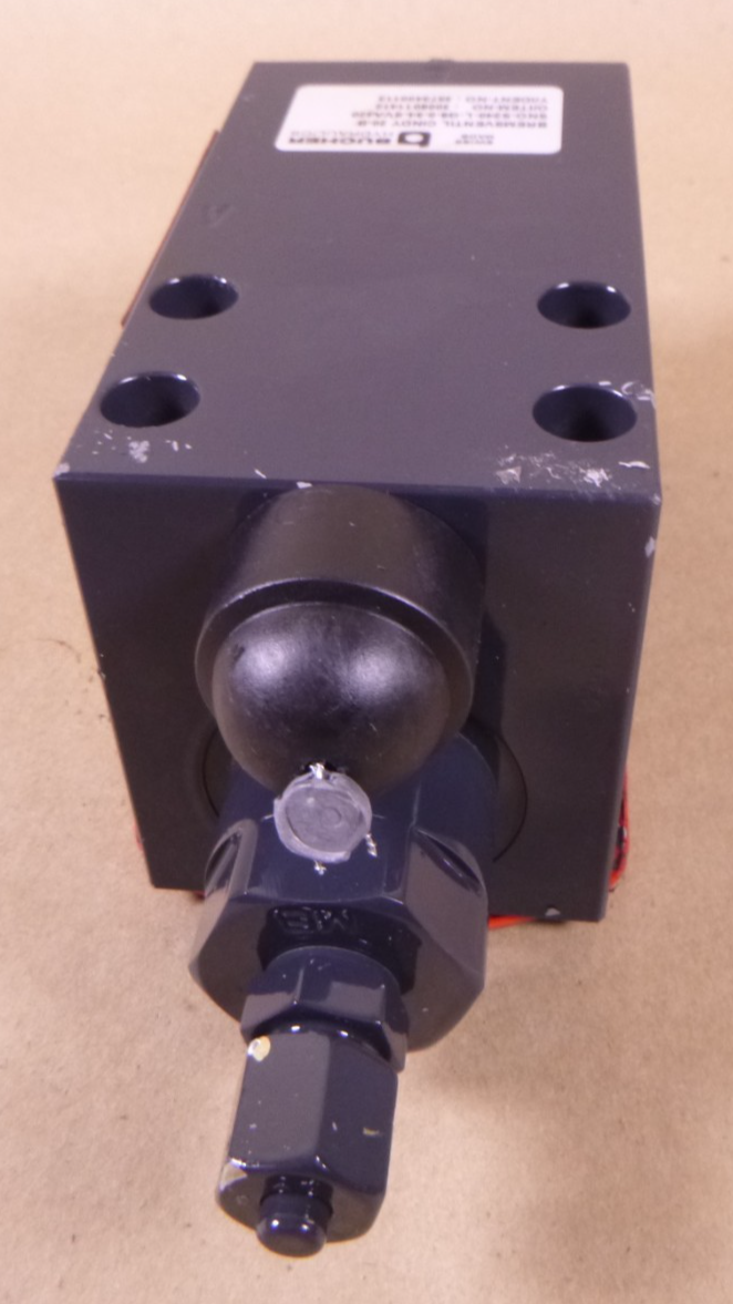 Bucher CINDY 20-B Leak-Free Load-Control Balance Motor Control Valve , Size 20 | Industrial MRO Replacement Parts, Manufacturing Machine Parts & Components, Heavy Equipment Parts Supplier