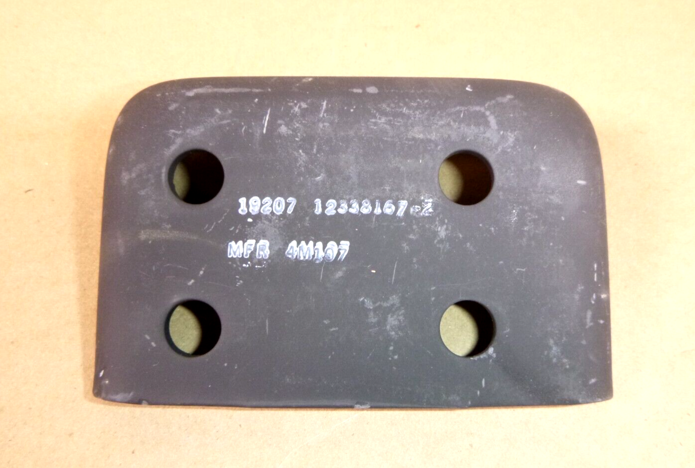 USGI M998 Humvee Right Rear Bumper Mounting Bracket 12338167-2, 5340-01-361-6658 | Genuine HMMWV Replacement Parts and Military Surplus Humvee Parts & Accessories