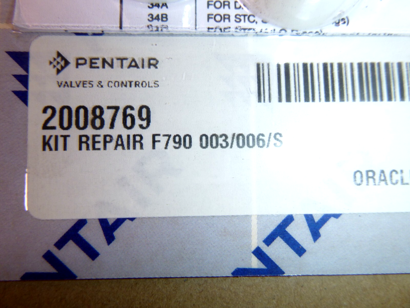 Keystone Pneumatic Actuator F790 003 & 006 Repair Kit 2008769 | Industrial MRO Replacement Parts, Manufacturing Machine Parts & Components, Heavy Equipment Parts Supplier