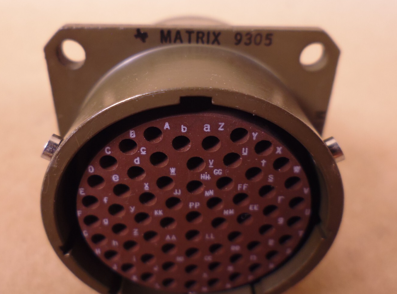 Matrix MS3120E24-61S Circular Mil Connector , Size 24, 24-61, 61-Position | Electrical MRO Replacement Parts & Components and Commercial Electrical Supplies Company