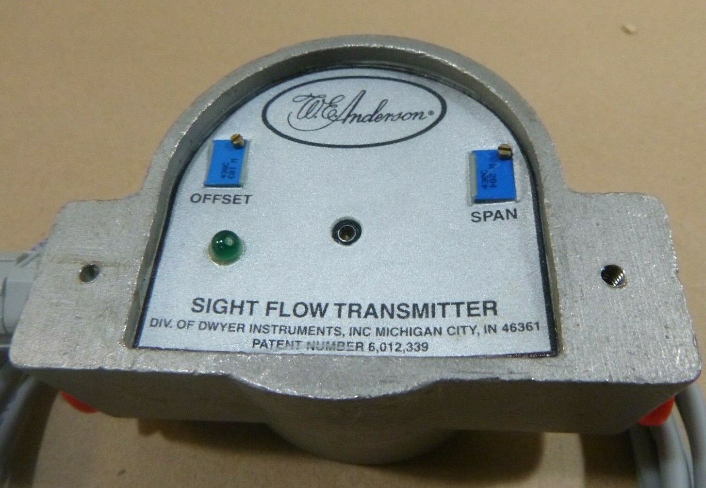 DWYER W.E. ANDERSON SF10 SERIES SF SIGHT FLOW TRANSMITTER 316 SS 4-20mA | Industrial MRO Replacement Parts, Manufacturing Machine Parts & Components, Heavy Equipment Parts Supplier