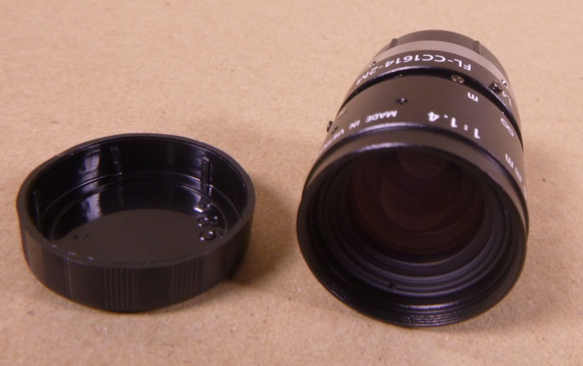 Ricoh FL-CC1614-2M 2/3" 16mm F1.4 Manual Iris C-Mount Lens, 2-Megapixel | Electrical MRO Replacement Parts & Components and Commercial Electrical Supplies Company