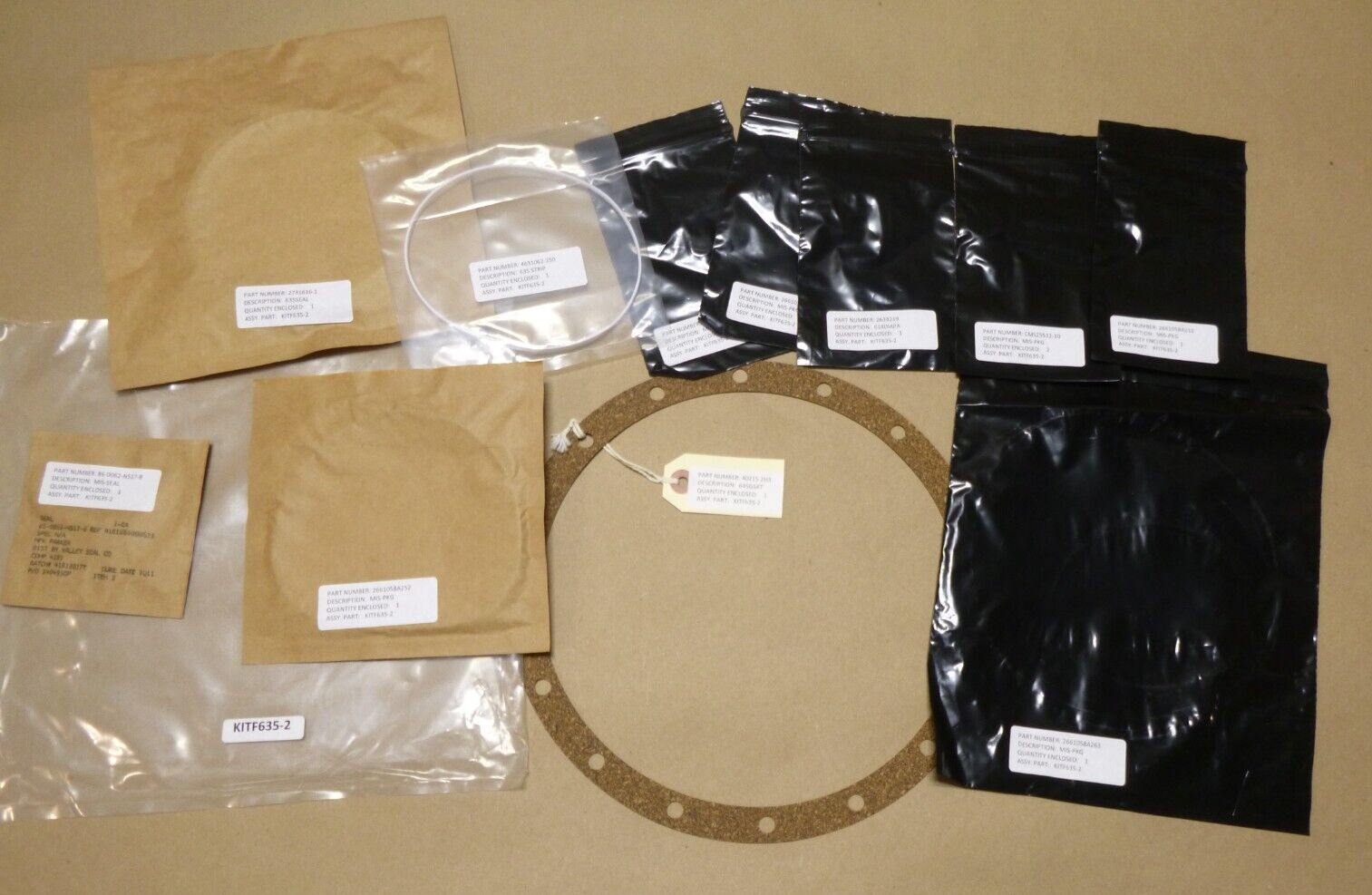 Meggitt Fuelling Products F635 Series Gasket & Seal Kit F635-2 5330-01-608-7215 | Industrial MRO Replacement Parts, Manufacturing Machine Parts & Components, Heavy Equipment Parts Supplier
