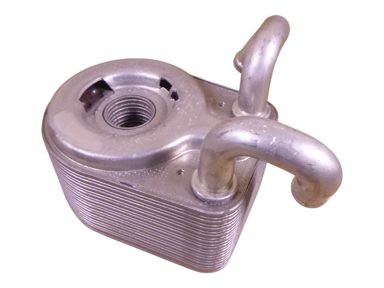 OEM John Deere Engine Oil Cooler RE515469 For 4024 5030 Engine Genuine RE515469C | Industrial Tractor Parts Supplier and Surplus Tractor Parts & Accessories