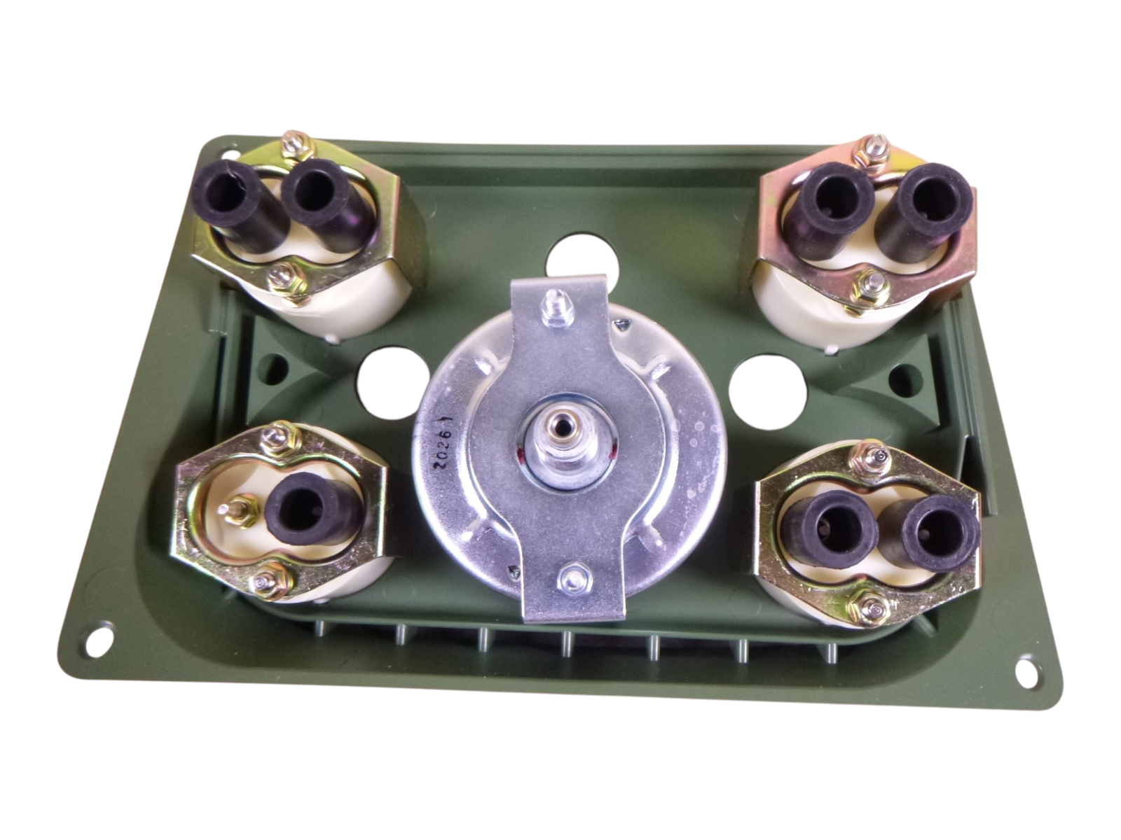 M998 Humvee Instrument Panel With 5 Gauge Set Green 12338466, 2540-01-185-6117