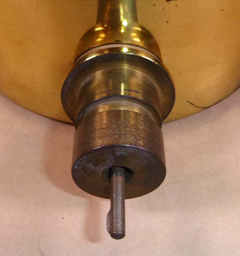 USGI Vintage Jones Naval Ships Brass Tachometer 6-1/2" Face 7000 Rpm Made in USA