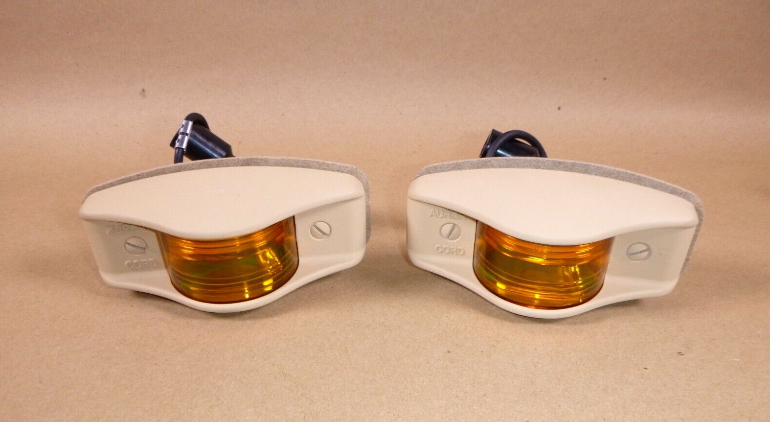 2x M998 FMTV LMTV Cast Aluminum LED Side Marker Light 12/24V Tan Amber USA | Genuine FMTV Replacement Parts, LMTV Parts For Sale and Military Surplus Medium Tactical Vehicle Parts & Components