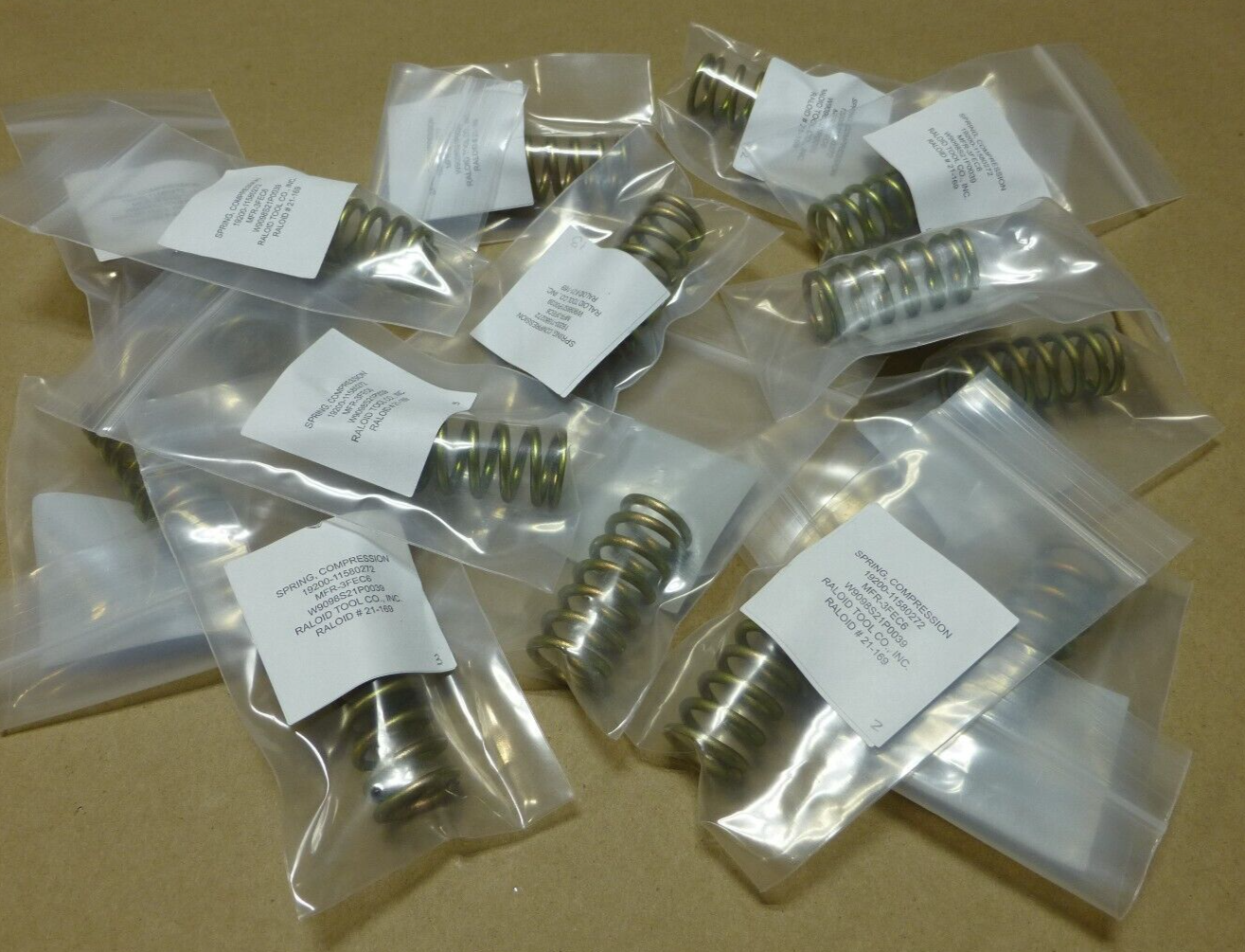 (12x) Helical Compression Spring Us Army 11580275 , 5360-01-321-3848 | Industrial Replacement Nuts & Bolts Distributor and Machinery Screws & Fasteners Supply