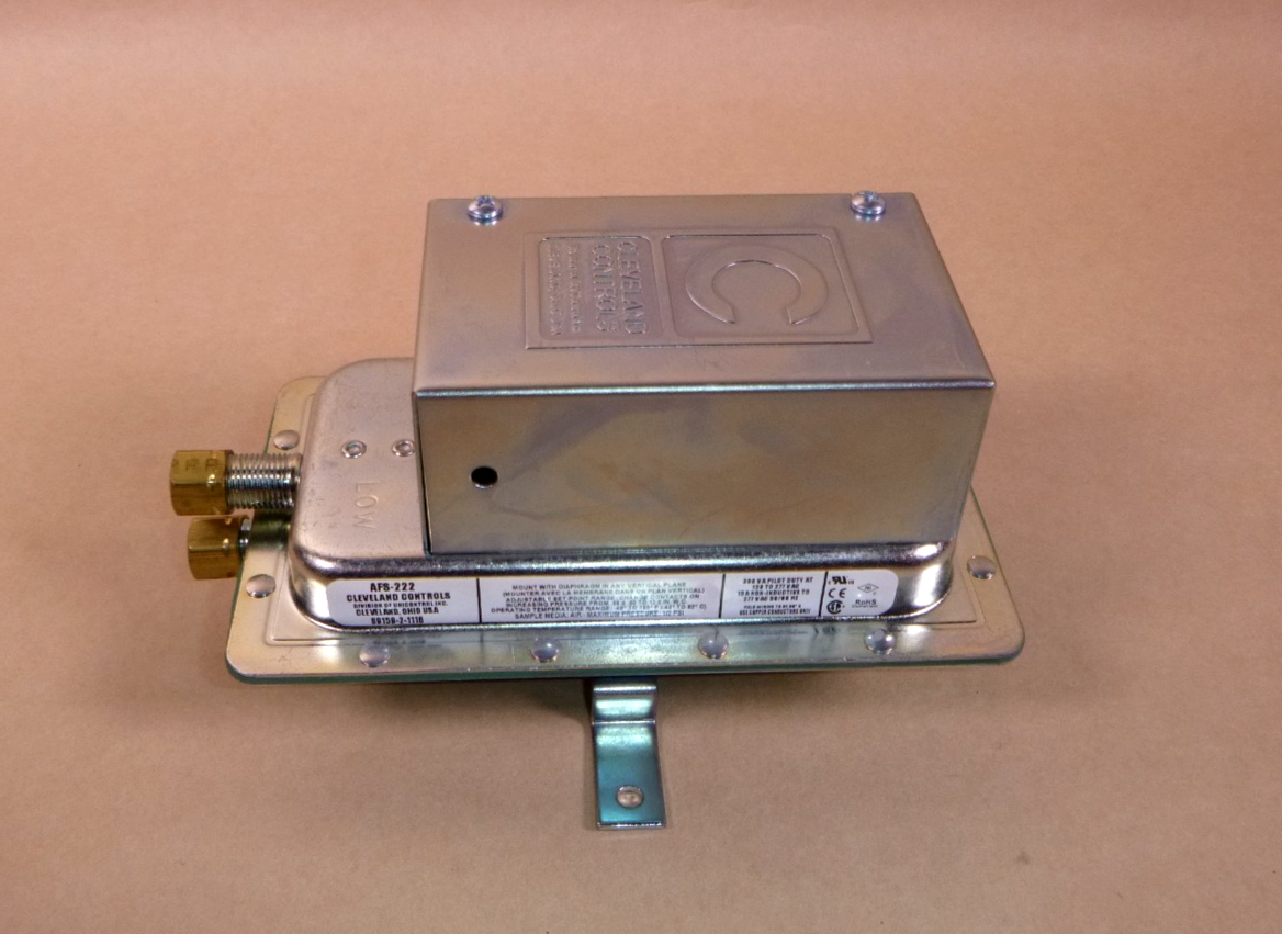 AFS-222 Cleveland Controls Air Sensing Switch 0.05 to 12.0"WC SPDT 15A 120/277V