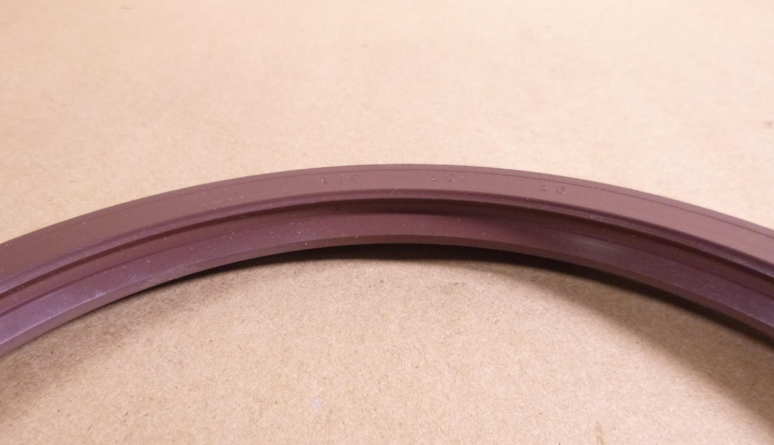 160mm x 190mm x 15mm High Temperature -25°C to +160°C FKM Double Lip Oil Seal | Industrial MRO Replacement Parts, Manufacturing Machine Parts & Components, Heavy Equipment Parts Supplier
