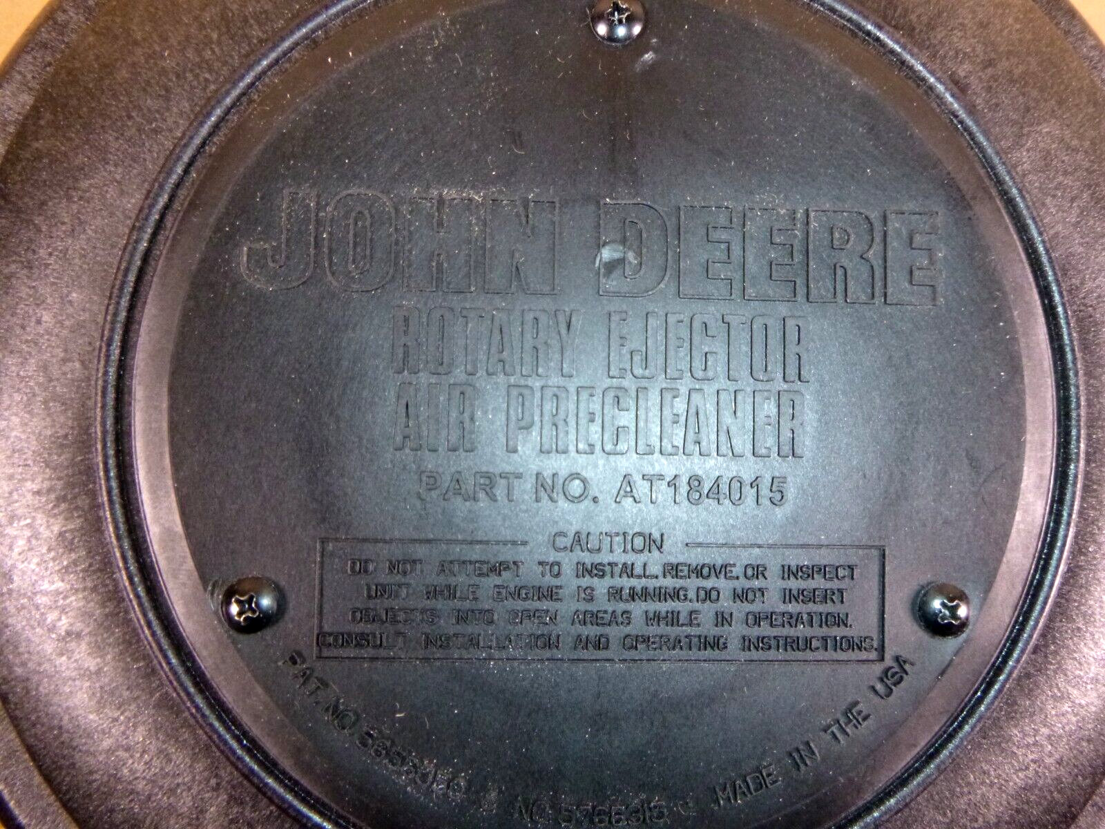 New Genuine John Deere Rotary Ejector Air Precleaner AT221487, 5 Inch Precleaner | Industrial Tractor Parts Supplier and Surplus Tractor Parts & Accessories