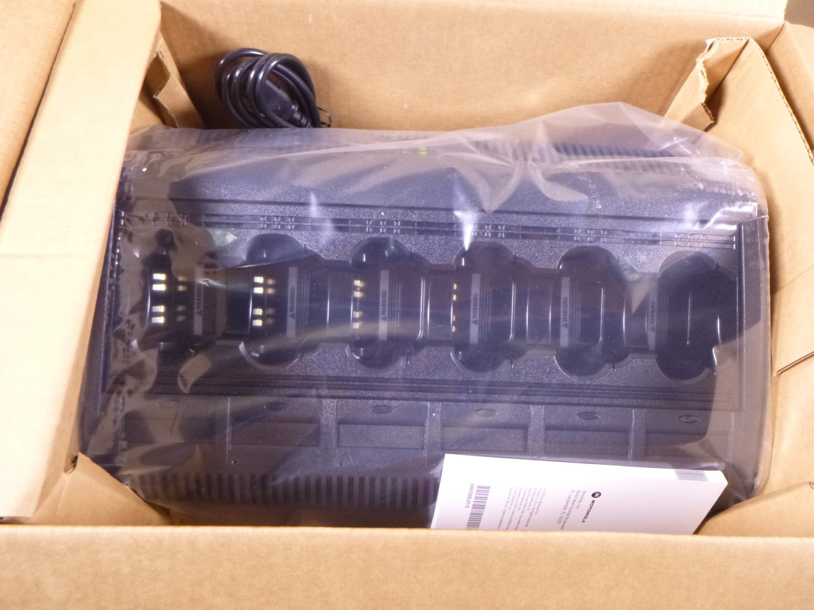 Motorola WPLN4108BR IMPRES Adaptive Multi-Unit Charger Kit for XTS Series | Electrical MRO Replacement Parts & Components and Commercial Electrical Supplies Company