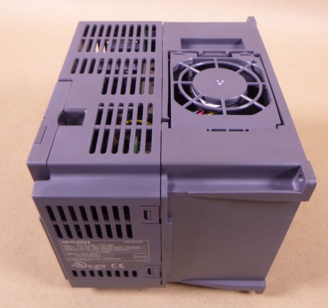 Mitsubishi E700 Series Inverter FR-E720-175-NA 5HP 200-240VAC 3PH | Electrical MRO Replacement Parts & Components and Commercial Electrical Supplies Company