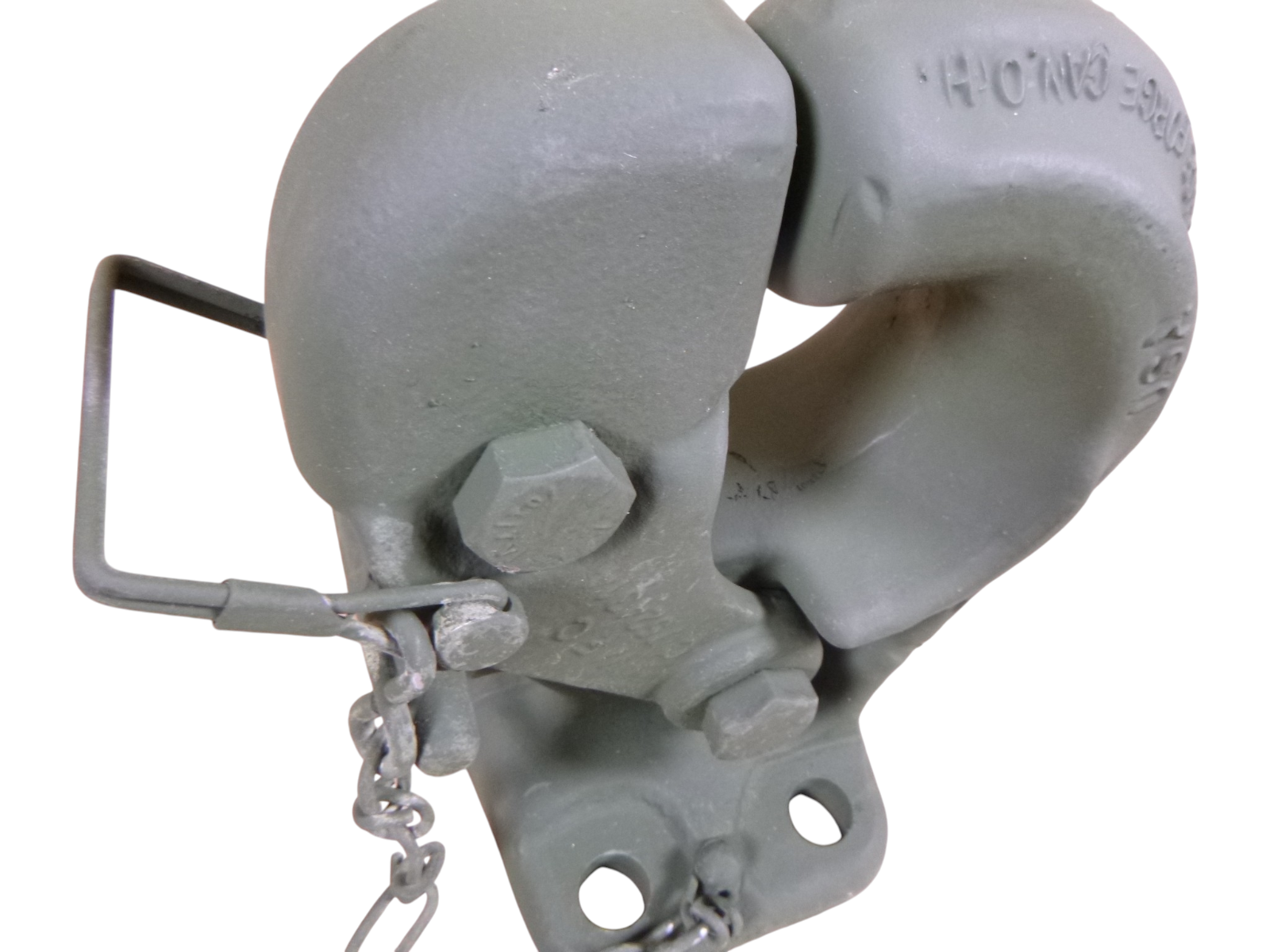 Wallace AA52550-4 30,000lbs Bolt-On Pintle Trailer Hitch Hook 2540-00-835-9039 | Replacement Truck Parts, Trailer Accessories, Automobile Supplies, Car Parts & Accessories