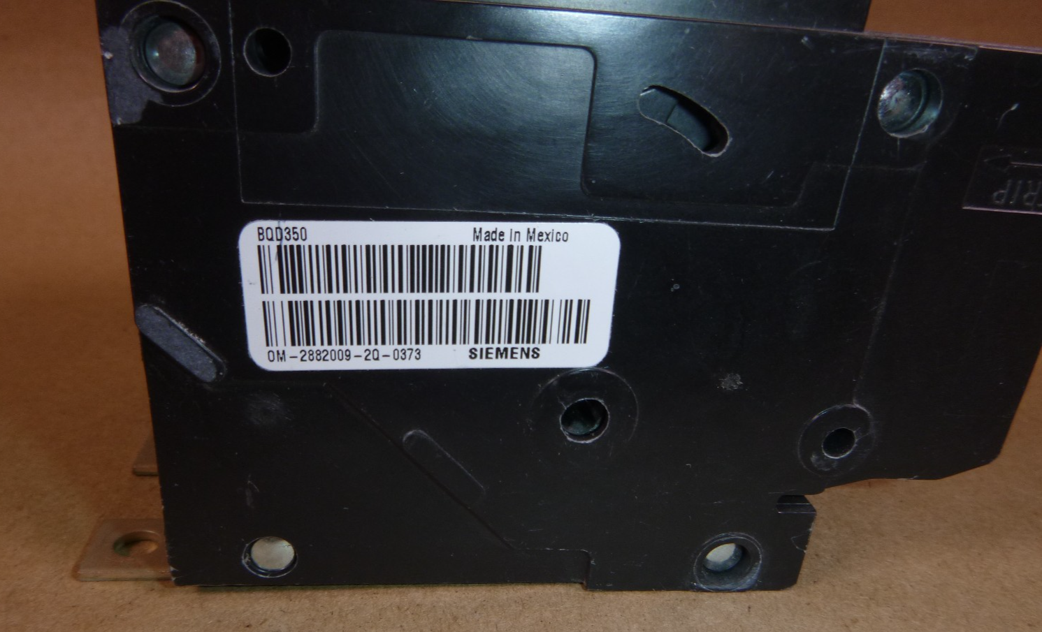 Siemens BQD350 50A 3-Pole Circuit Breaker 480/277V AC Bolt-On