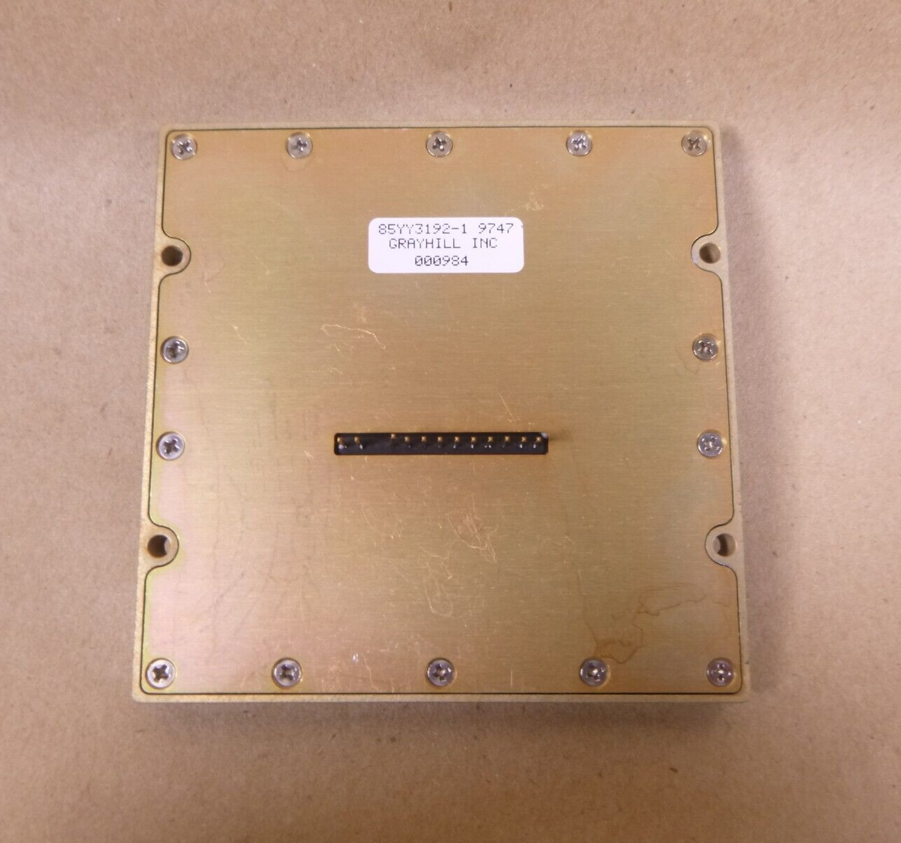 USGI AN/GRC-206(V) Radio Set Data Entry Keyboard 5895-01-408-9474, 620328-1 | Electrical MRO Replacement Parts & Components and Commercial Electrical Supplies Company