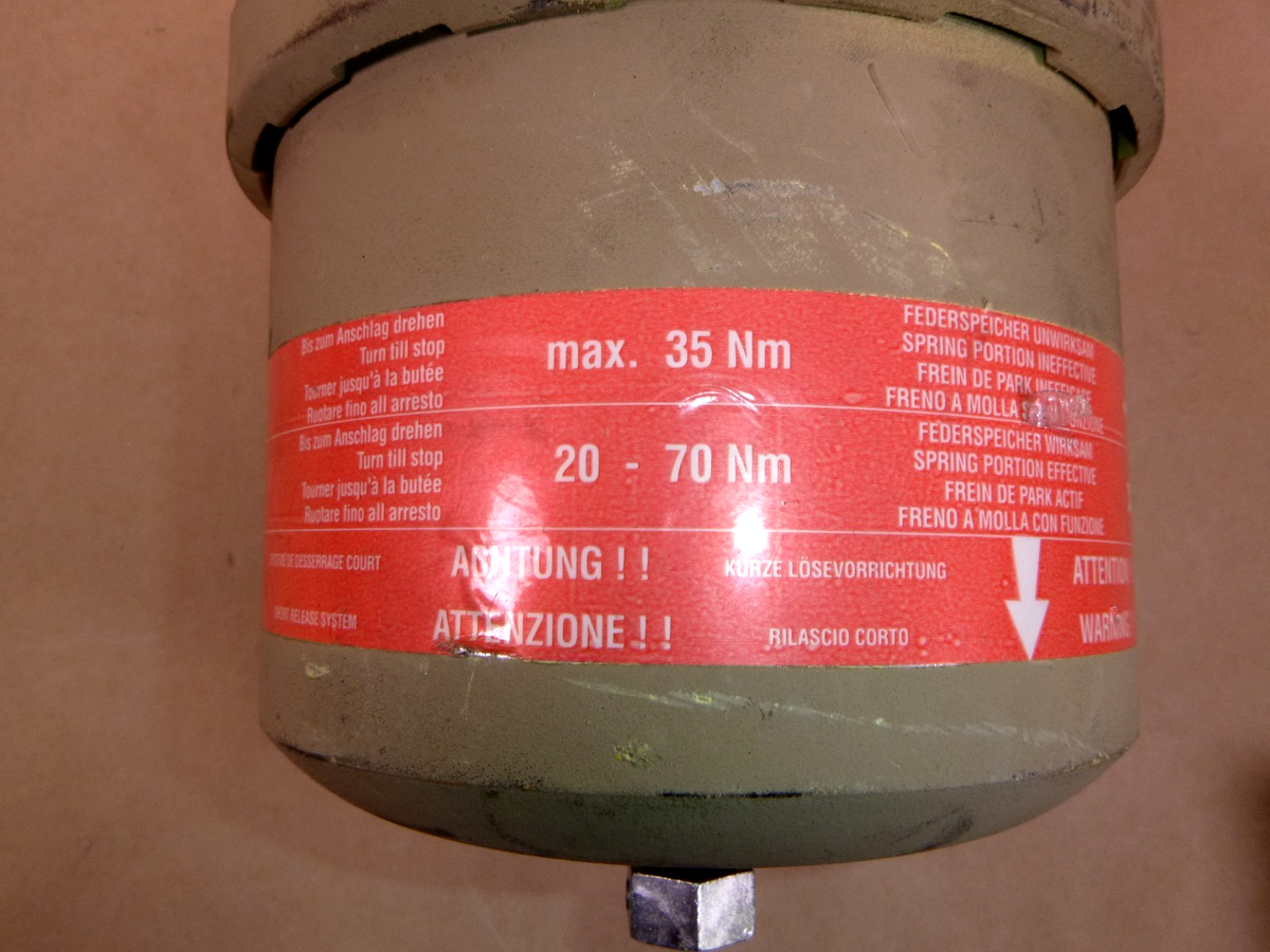 USGI Air Brake Chamber A203ARM52 2530-01-559-5821 For IVMMD Chubby Husky Meerkat | Industrial Tractor Parts Supplier and Surplus Tractor Parts & Accessories