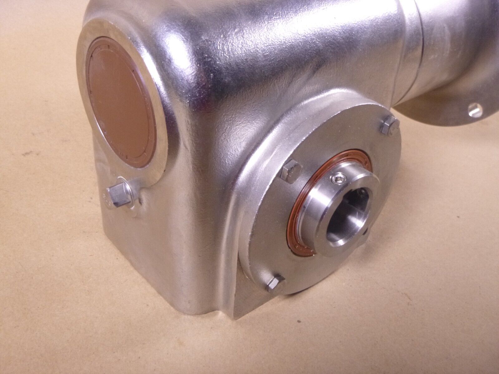 Cone Drive Food Grade Gearbox 1-1/4" Hollow Shaft 56C Size 50 (1.97 C.D.) 60:1 | Industrial Electric Motors, Pumps & Parts