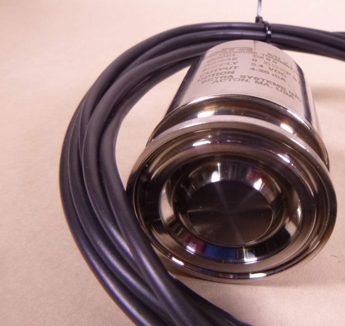 Setra C290 Pressure Transmitter , 290115-12, 0-500 PSIG, 24VDC, 4-20mA | Electrical MRO Replacement Parts & Components and Commercial Electrical Supplies Company