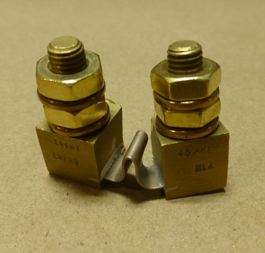 EMPRO MLA-40-100WB 40AMP INSTRUMENT SHUNT , B4012294 , 6625-01-194-7653 | Electrical MRO Replacement Parts & Components and Commercial Electrical Supplies Company