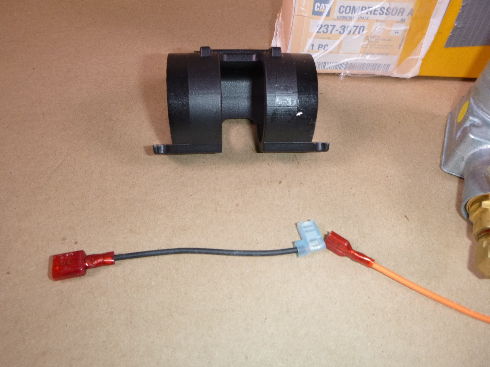 2373970 Genuine OEM Caterpillar 24 Volt Suspension Seat Air Compressor 237-3970 | Industrial Tractor Parts Supplier and Surplus Tractor Parts & Accessories