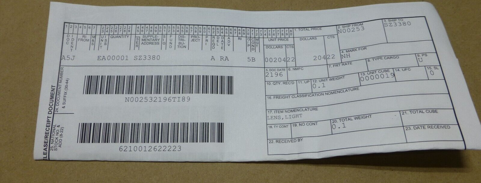 Eaton 851-24512-006 Light Lens , 6210-01-262-2223 | Electrical MRO Replacement Parts & Components and Commercial Electrical Supplies Company