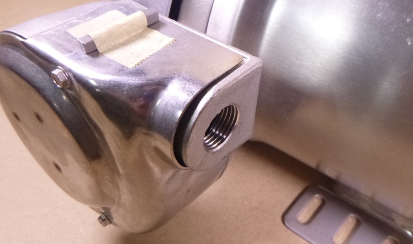 1311087111 WEG 1.5HP 230/460V 3PH Stainless Steel Hydro Inverter Duty Motor | Industrial Electric Motors, Pumps & Parts