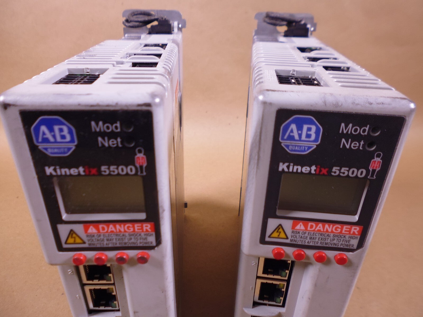 (2x) Allen-Bradley 2198-H008-ERS Kinetix 5500 Servo Drive *UNTESTED* | Electrical MRO Replacement Parts & Components and Commercial Electrical Supplies Company