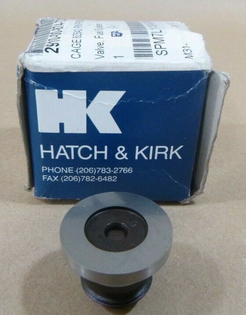 HATCH & KIRK P16600333N FUEL SYSTEM VALVE FOR 38ND8 1-8 ENGINE 2910-00-874-7228 | Replacement Truck Parts, Trailer Accessories, Automobile Supplies, Car Parts & Accessories