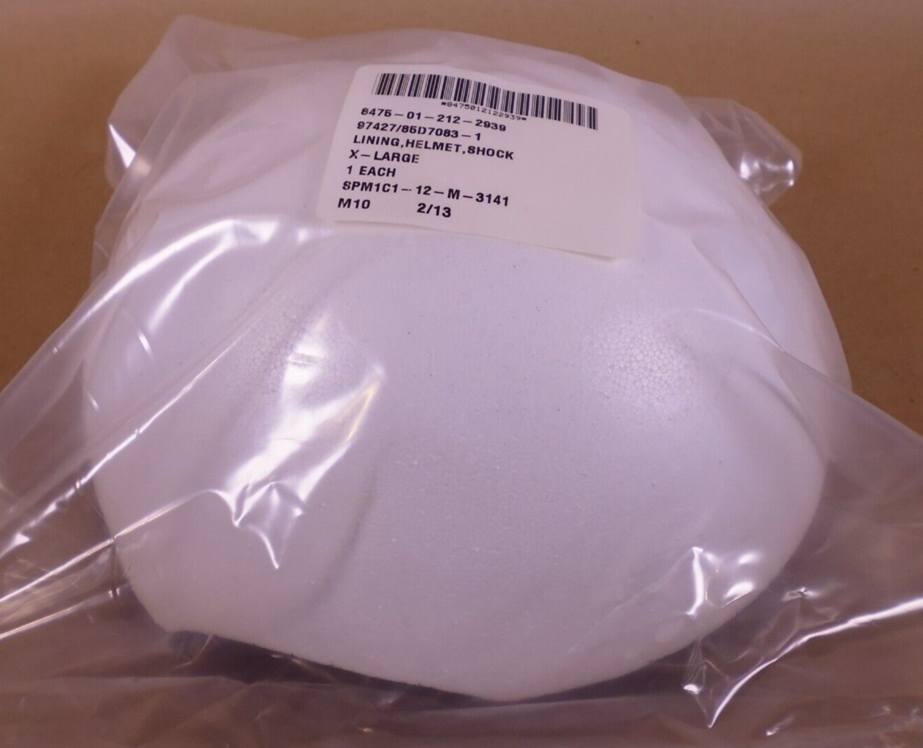 Gentex 85D7083-1 Shock Absorbing Liner For HGU-55/P Pilot Helmet , X-Large XL | Industrial MRO Replacement Parts, Manufacturing Machine Parts & Components, Heavy Equipment Parts Supplier