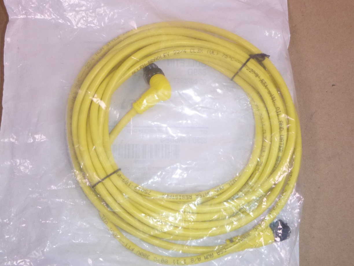 889D-F4ACDE-5 Allen Bradley Cordset 4 Pin DC Micro Cable M12, 5 Meters | Electrical MRO Replacement Parts & Components and Commercial Electrical Supplies Company