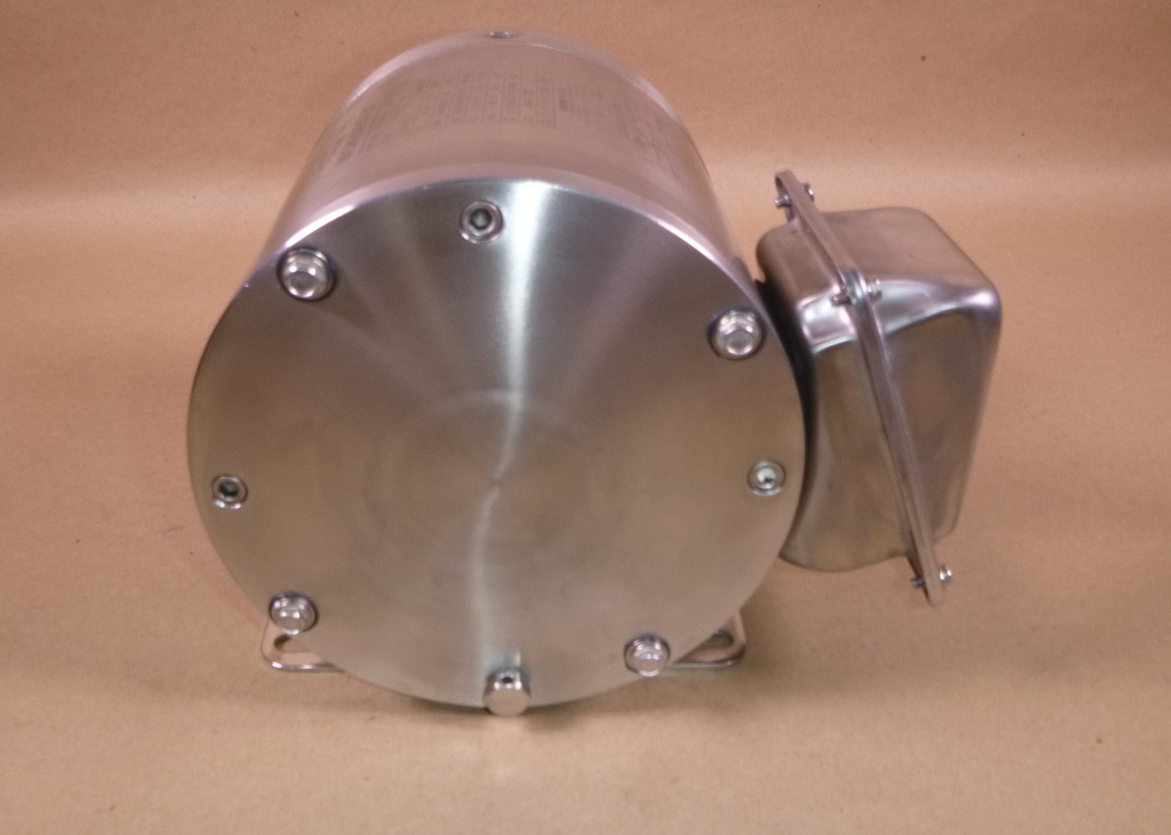 191203 Leeson Stainless Washdown Duty Motor 1/2HP 3450RPM 56C TENV 208-230/460 | Industrial Electric Motors, Pumps & Parts