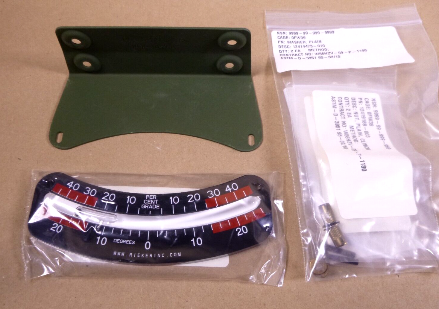 FMTV LMTV MTV M1083 INCLINOMETER PARTS KIT 57K4375, 57K2036 , 2540-01-494-3528 | Genuine FMTV Replacement Parts, LMTV Parts For Sale and Military Surplus Medium Tactical Vehicle Parts & Components