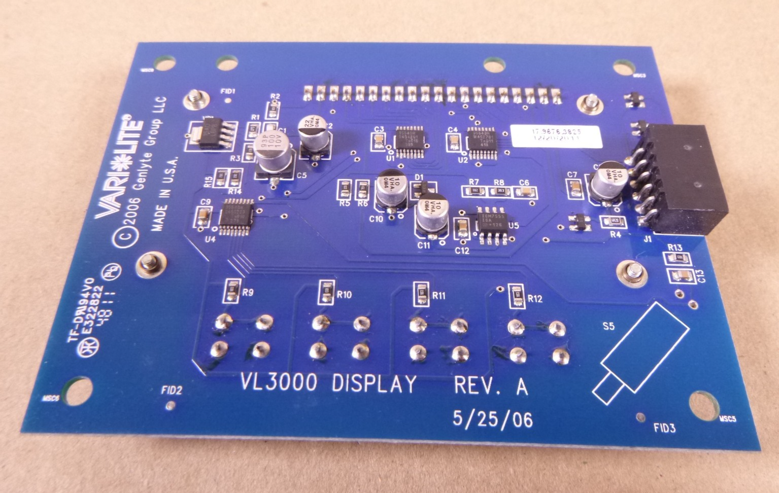 *UNTESTED* S24.9678.3825 Vari-Lite ASM Display PCB For VL3000 | Electrical MRO Replacement Parts & Components and Commercial Electrical Supplies Company