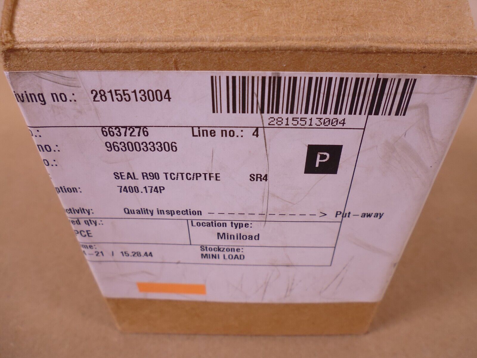Alfa Laval 9630033306 TC FFPM Rotary Seal For SRU4 Pump *No O-Ring & Seat Seal* | Industrial MRO Replacement Parts, Manufacturing Machine Parts & Components, Heavy Equipment Parts Supplier