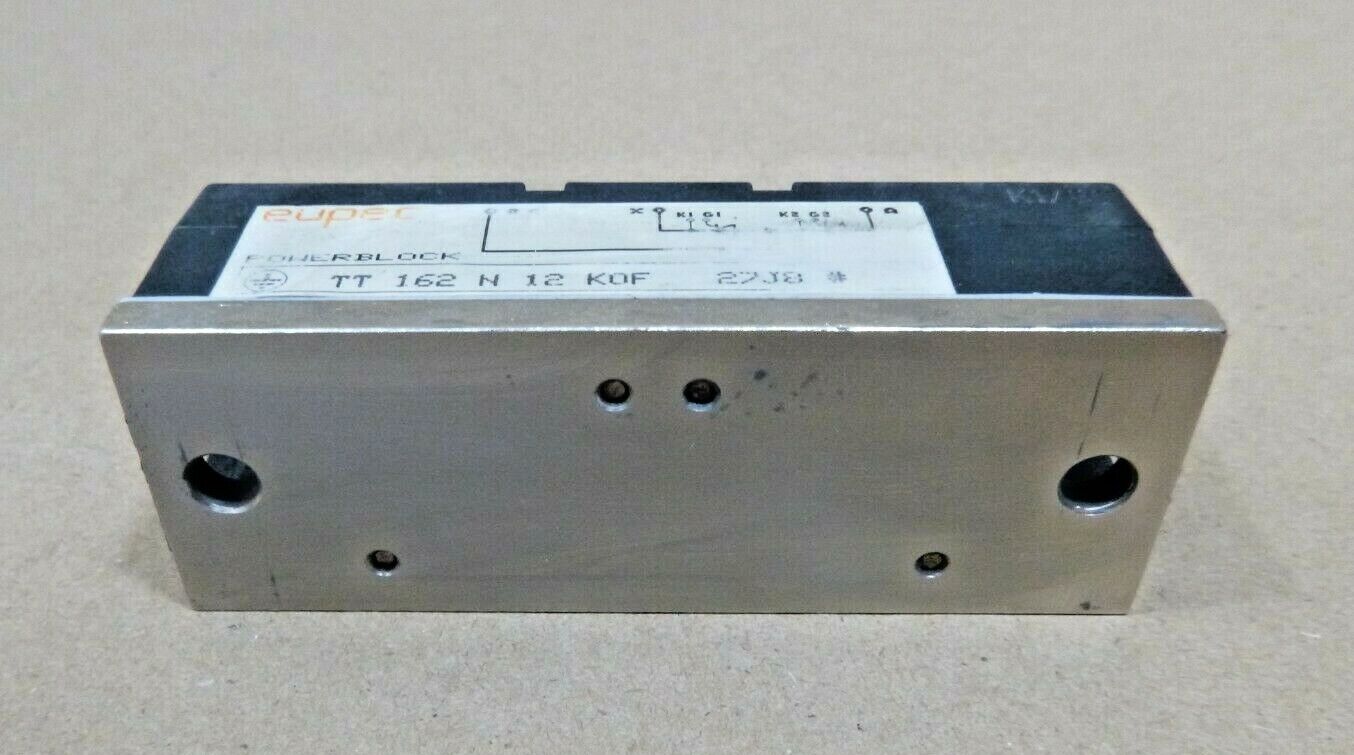 Eupec TT162N12K0F Powerblock Module - Phase Control Thyristor Module | Industrial MRO Replacement Parts, Manufacturing Machine Parts & Components, Heavy Equipment Parts Supplier