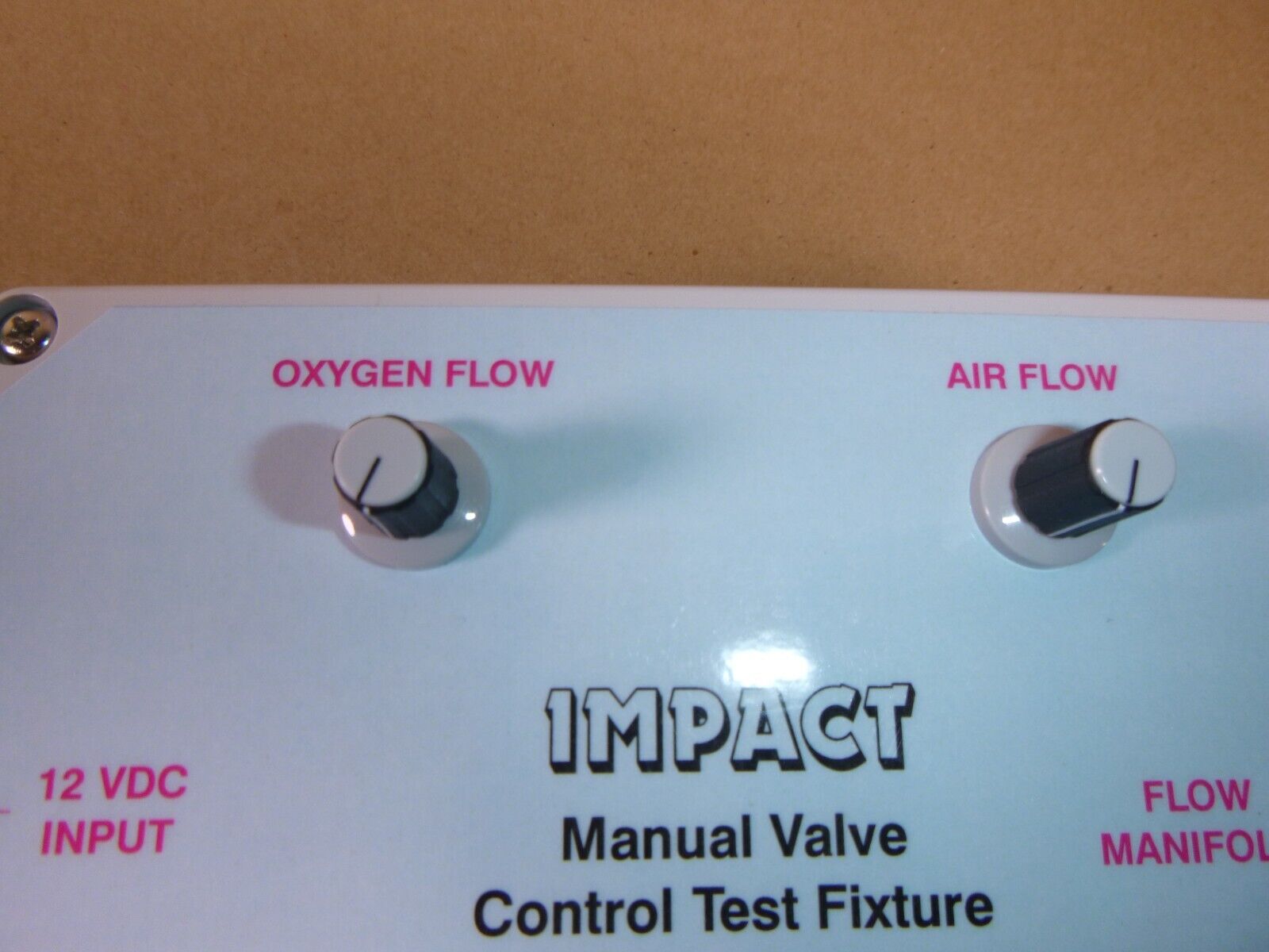 New Impact Manual Valve Control Test Fixture 571-0009-00 | Industrial MRO Replacement Parts, Manufacturing Machine Parts & Components, Heavy Equipment Parts Supplier