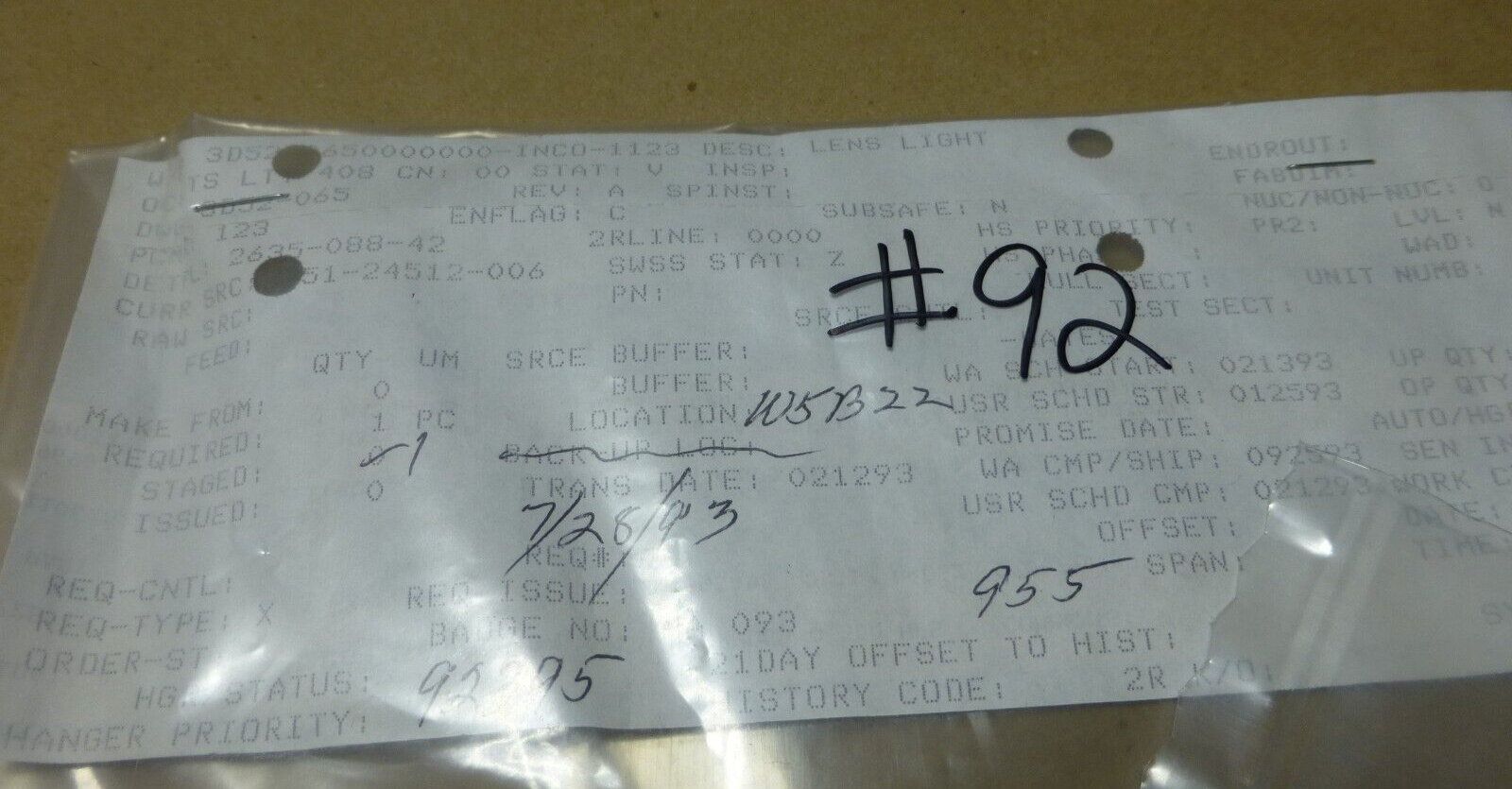 Eaton 851-24512-006 Light Lens , 6210-01-262-2223 | Electrical MRO Replacement Parts & Components and Commercial Electrical Supplies Company