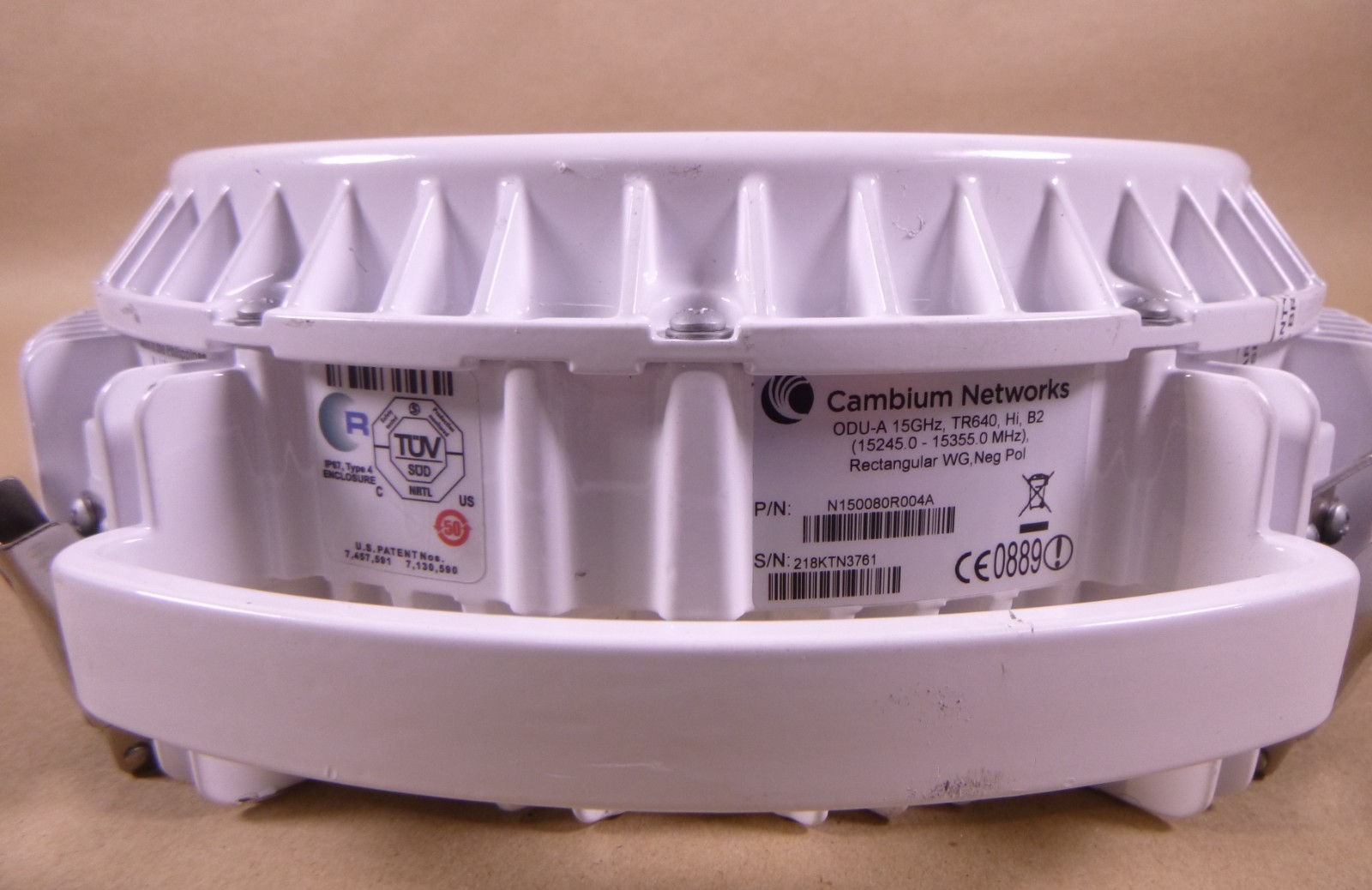 N150080R004A Cambium Networks PTP ODU-A 15GHz, TR640, Hi, B2, Rectangular WG Neg | Electrical MRO Replacement Parts & Components and Commercial Electrical Supplies Company