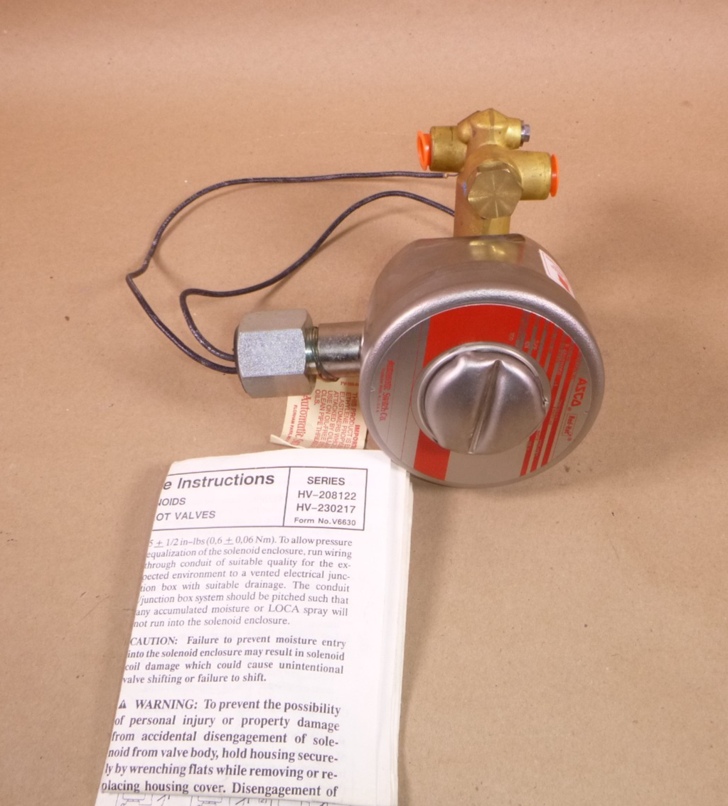 2063814U ASCO Explosion Proof Solenoid Valve 125 Vdc 3/8" Pipe 35.1 Watt | Industrial MRO Replacement Parts, Manufacturing Machine Parts & Components, Heavy Equipment Parts Supplier
