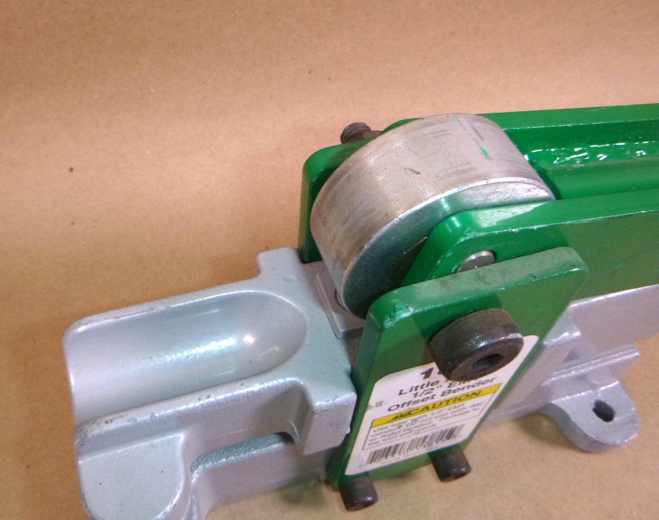 USED Greenlee 1810 Little Kicker Offset Hand Bender 1/2" EMT Conduit Bender | Industrial MRO Tools and Replacement Industrial Equipment Components