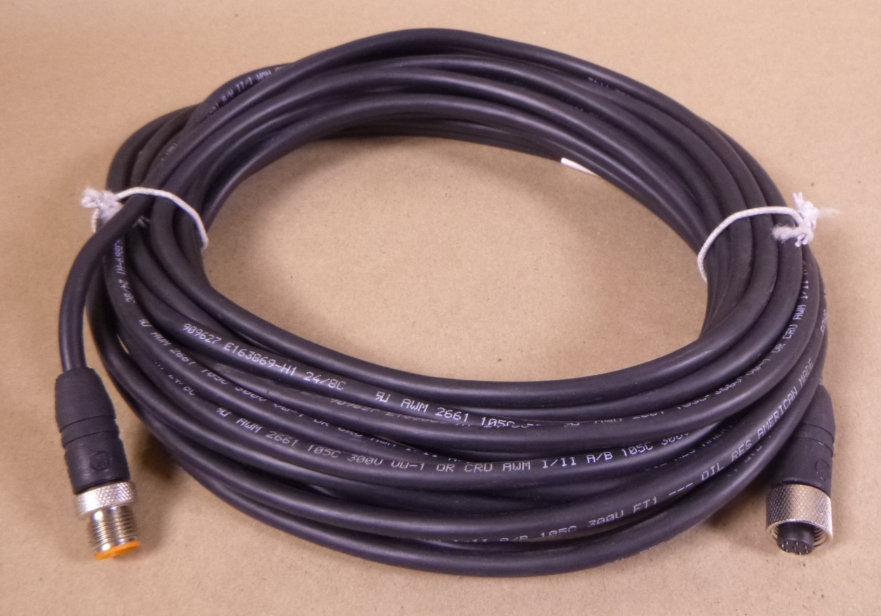 Lumberg RST 8-RKT 8-627/10M Double Ended Cordset 8-Pin 10m Length 60003028 | Electrical MRO Replacement Parts & Components and Commercial Electrical Supplies Company