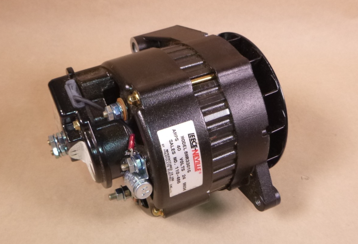 Prestolite Leece Neville OEM 24 Volt 40 Amp John Deere Alternator 8MR3301G - USA | Industrial Tractor Parts Supplier and Surplus Tractor Parts & Accessories