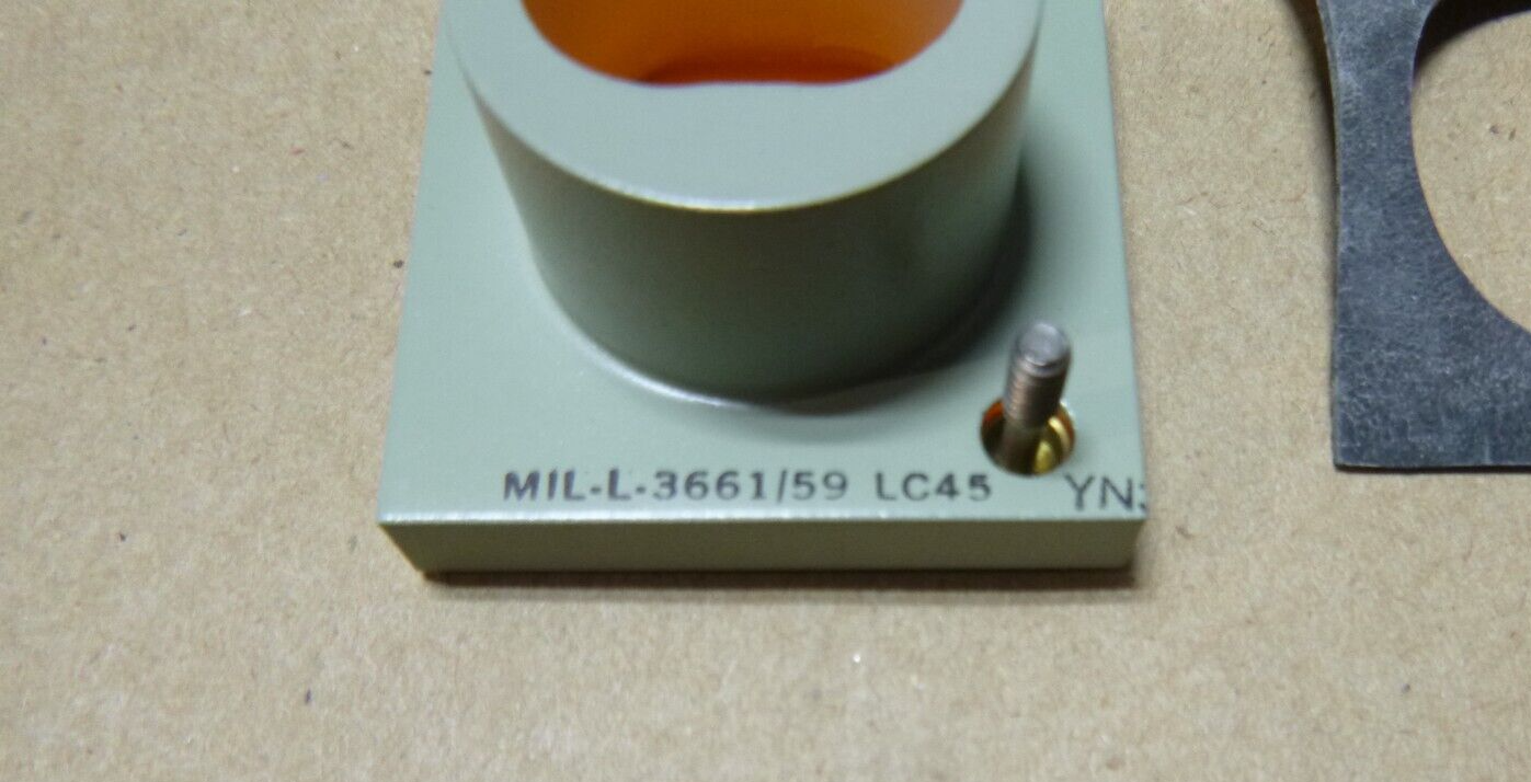 New USGI Naval MIL-L-3661/59 Lampholder Lens, Indicator Light, Style Lc45 | Electrical MRO Replacement Parts & Components and Commercial Electrical Supplies Company