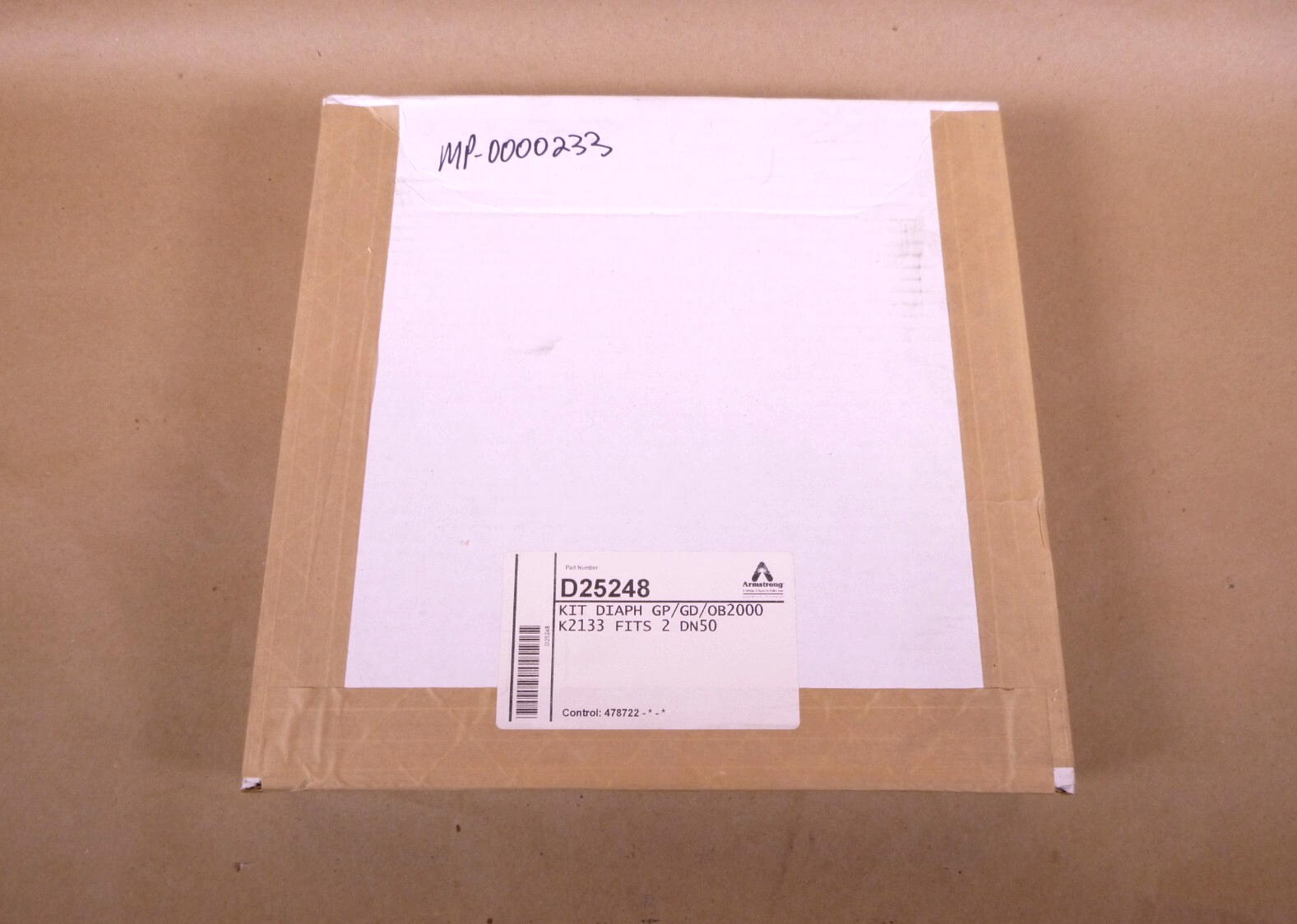 Armstrong Diaphragm Kit D25248 Gp/GD/OB2000 K2133 | Industrial MRO Replacement Parts, Manufacturing Machine Parts & Components, Heavy Equipment Parts Supplier