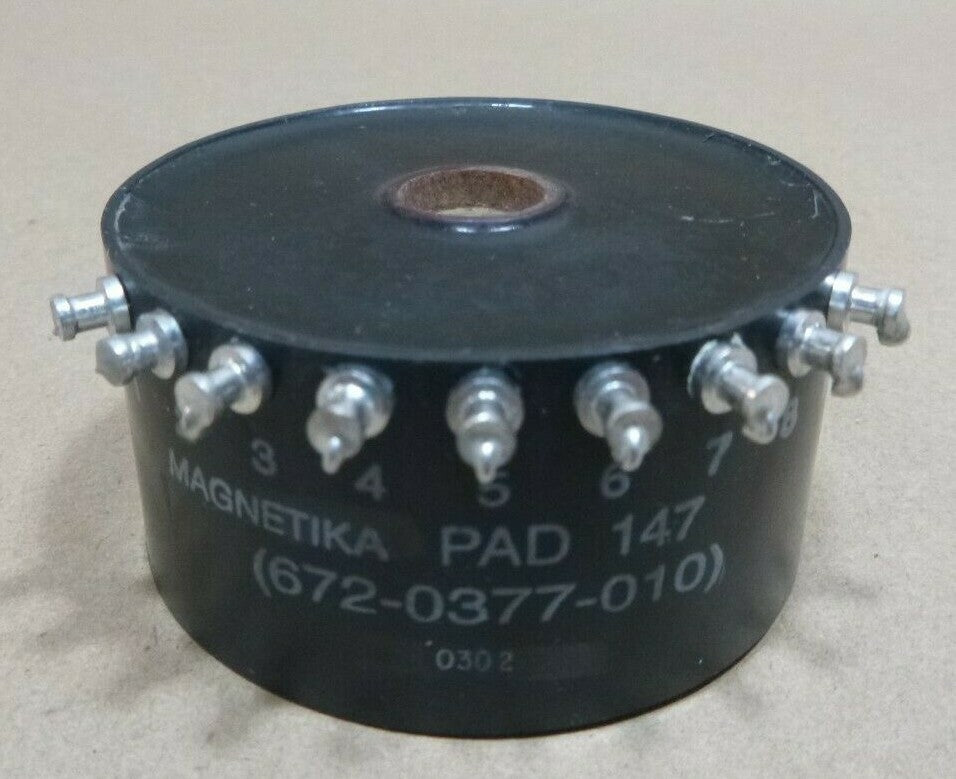 MAGNETIKA PAD147 POWER TRANSFORMER 672-0377-010 AIRCRAFT , 5950-00-503-8692 | Electrical MRO Replacement Parts & Components and Commercial Electrical Supplies Company