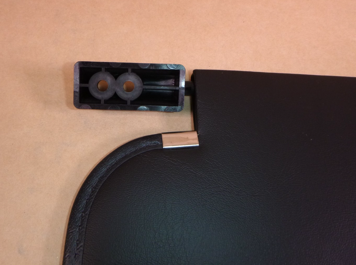 USGI FMTV / LMTV Drivers Side (LH) Black Sun Visor 12417758, 2540-01-384-0975