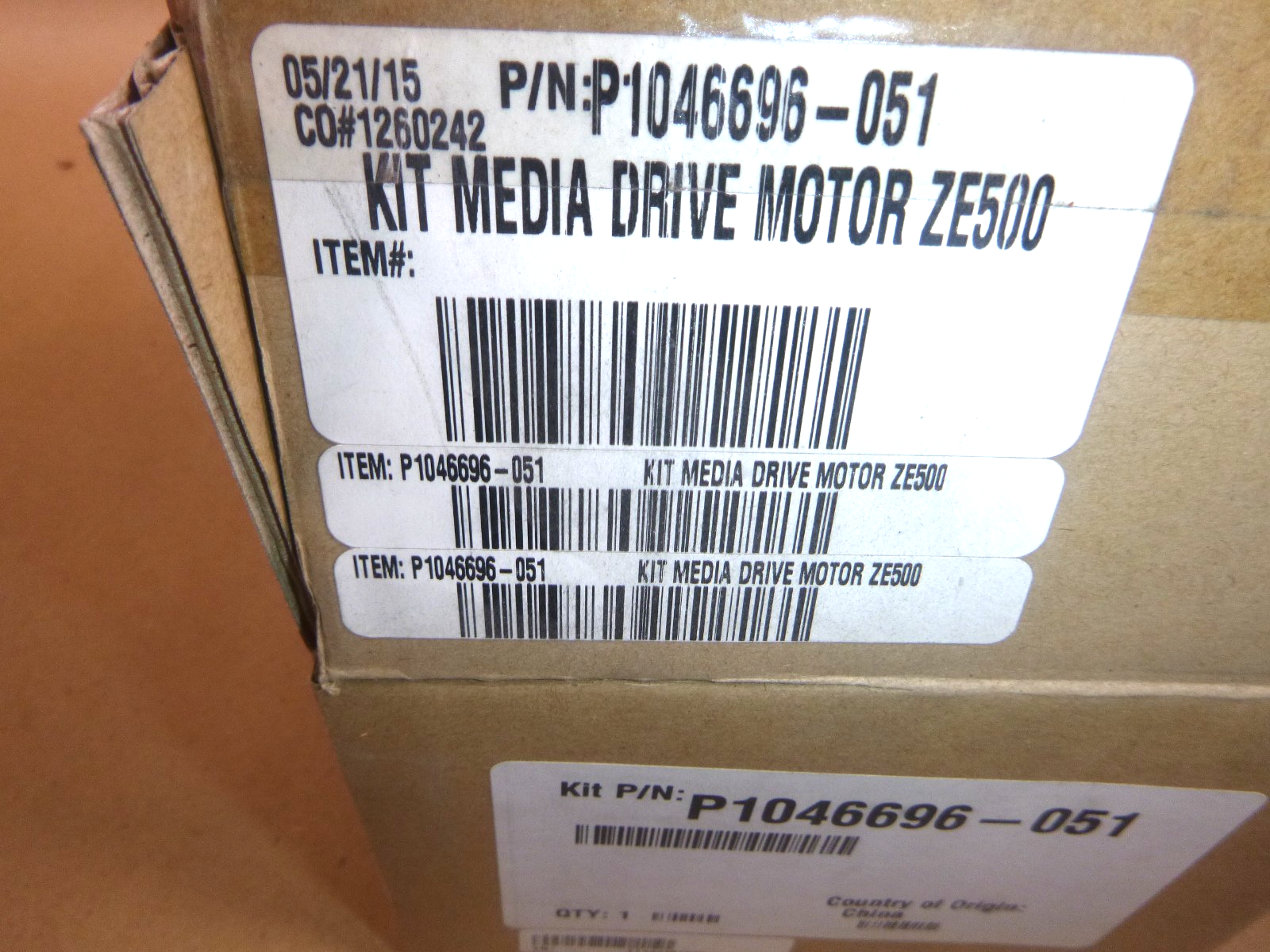 New ZEBRA Media Drive Stepper Electric Motor P1046696-051, P1049494, STP-58D3030