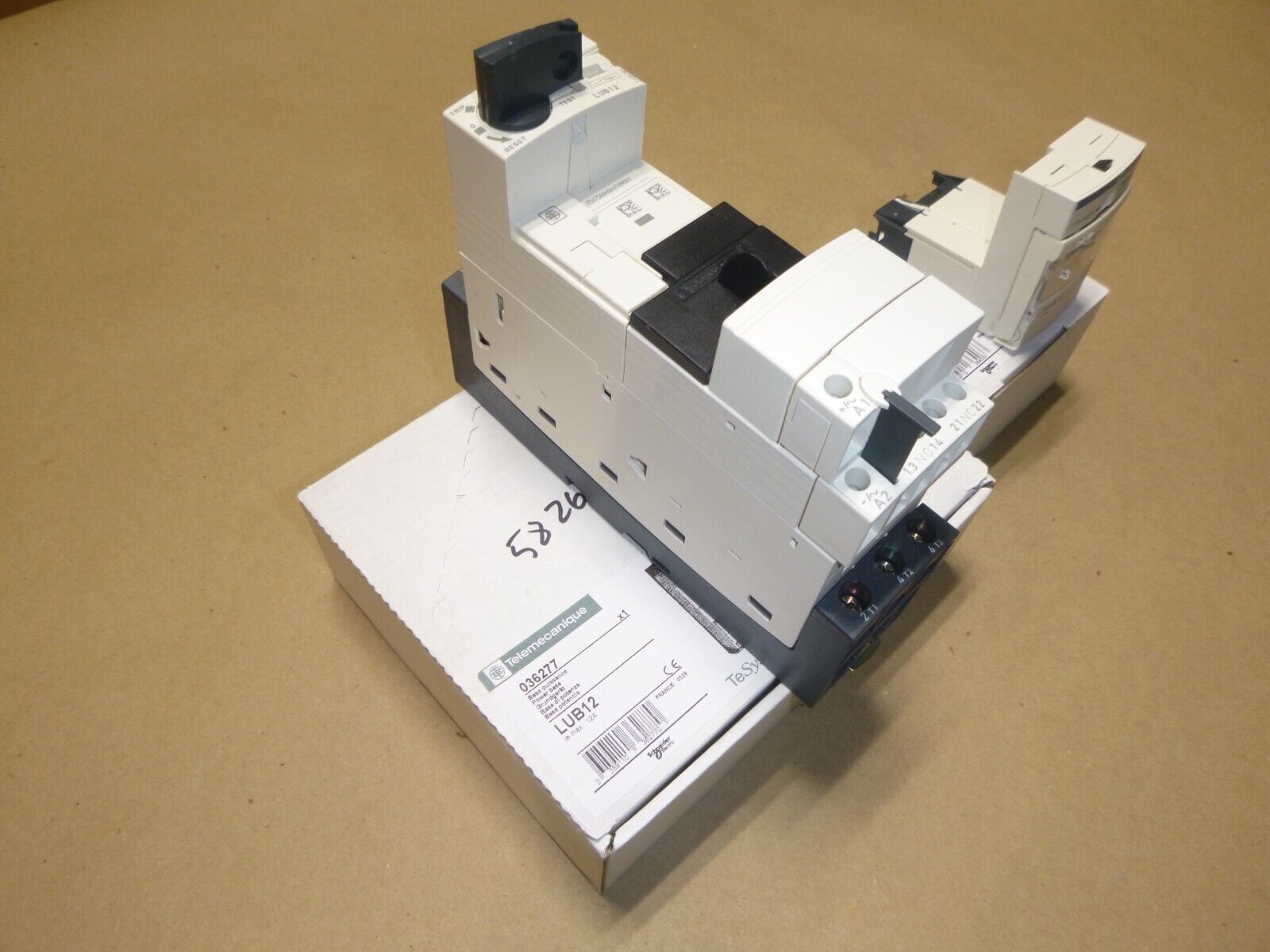 LUB12 Non reversing power base, TeSys Ultra W/ LUCA12FU Control Unit 3 Phase | Electrical MRO Replacement Parts & Components and Commercial Electrical Supplies Company